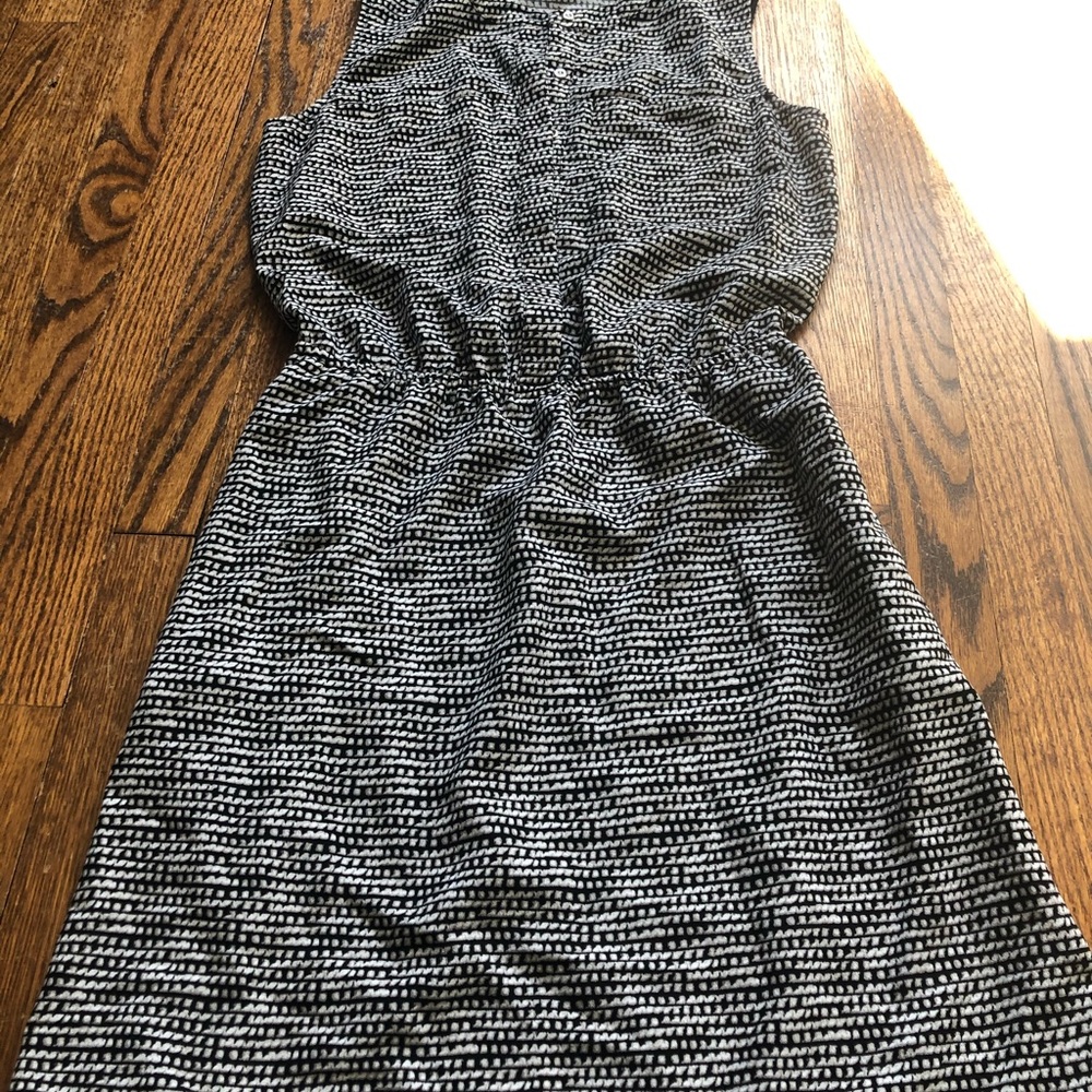 Merona black and white dress